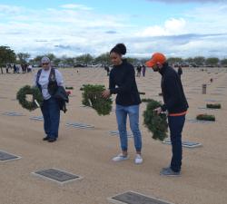 Dupree, Mercury Celebrate “National Wreaths Across America Day"
